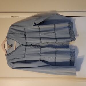 Teddi Light Blue Sunmer Jacket Size Large